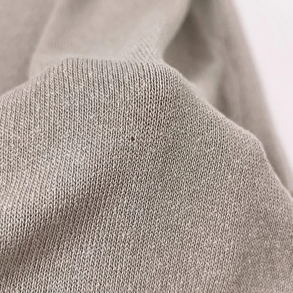 J Jill Wearever Collection Lightweight Button Up Beige 3/4 Sleeve Cardigan Sz XS - Picture 7 of 8